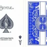 Bicycle Prestige 100% plastic Standard Premium box blue / Байсикл Престиж 100% пластик стандарт Прем