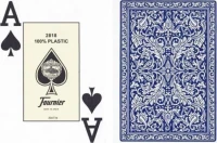 Карты &quot;Fournier 2818 blue&quot; 100% пластик