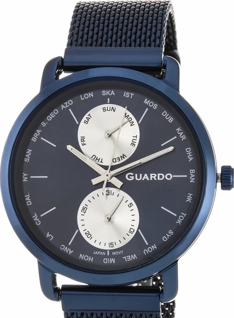 Наручные часы guardo 11897-7 синий
