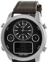 Наручные часы skmei 1653sidkbn silver dark brown