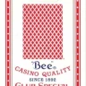 Карты "Bee Standard Index Red"