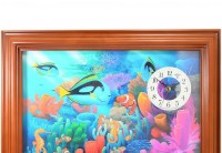 Настенные часы Весна СЧК-96-01 Подводный мир