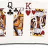 Карты "Modiano Texas Poker" 100% plastic 2 jumbo index blue
