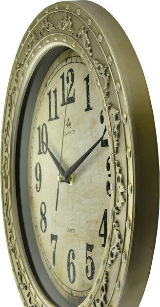Настенные часы atlantis tld-35007С gold