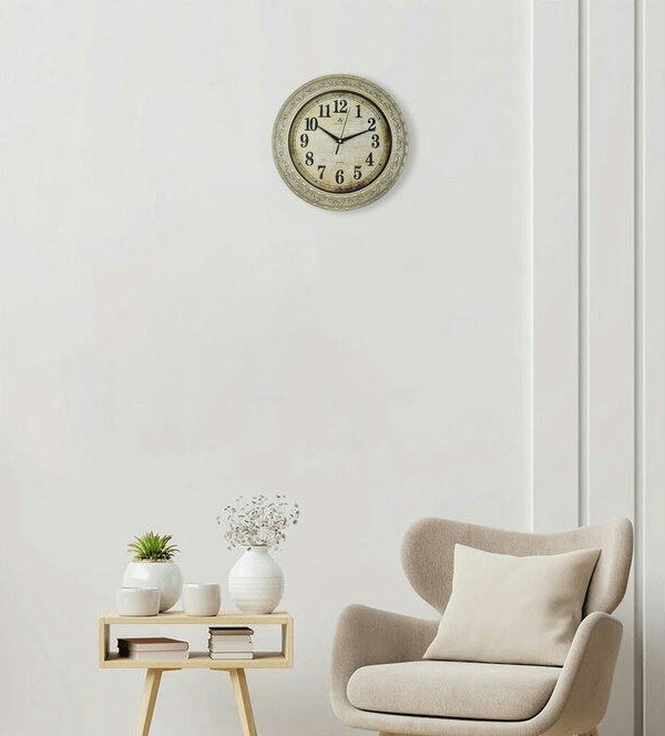 Настенные часы atlantis tld-35007С gold