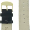 Ремешки maknamara 20 мм черн строчка зол заст mp-20016
