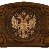 Нарды резные "Герб РФ 3" 40, Mirzoyan