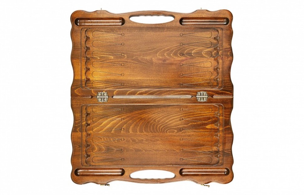 Нарды резные "Тигр" с ручкой, Haleyan