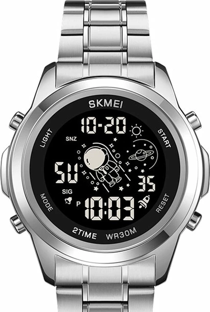 Наручные часы skmei 2019sibk silver/black