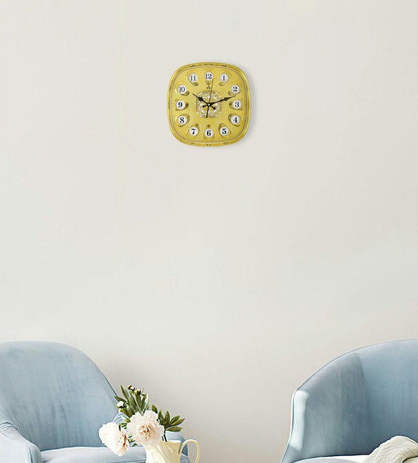 Настенные часы atlantis d627j gold