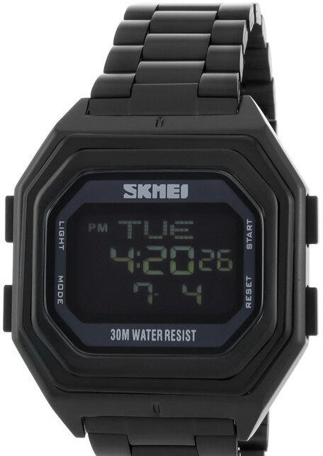 Наручные часы skmei 1875sbk black steel