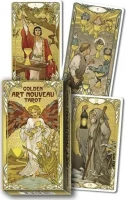 Карты Таро &quot;Golden Art Nouveau Tarot Grand Trumps 22 Cards&quot; Lo Scarabeo / Золотой козырь Таро