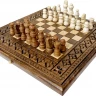 Шахматы + нарды резные "Роял 2" 30, Ustyan