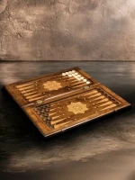 Нарды резные &quot;Золотой Узор 1&quot;, Mirzoyan