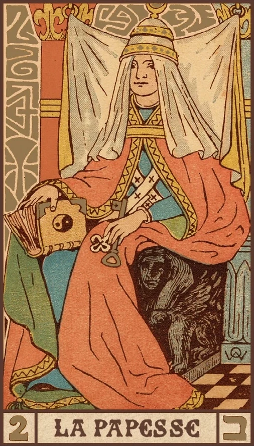 Карты Таро "Symbolic Tarot of Wirth Mini Pocket Size Cards" Lo Scarabeo / Таро мини Символическое