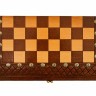 Шахматы + нарды резные "Эндшпиль 1" 40, Simonyan