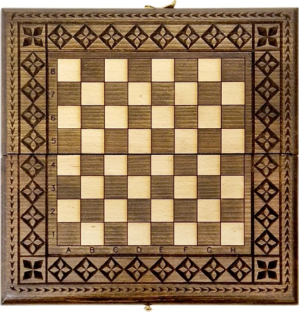 Шахматы + нарды резные "Роял 1" 30, Ustyan