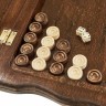 Нарды резные "Бесконечность" с ручкой 50, Haleyan