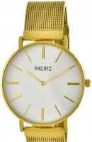 Наручные часы pacific x6169 корп-золот циф-бел сетка