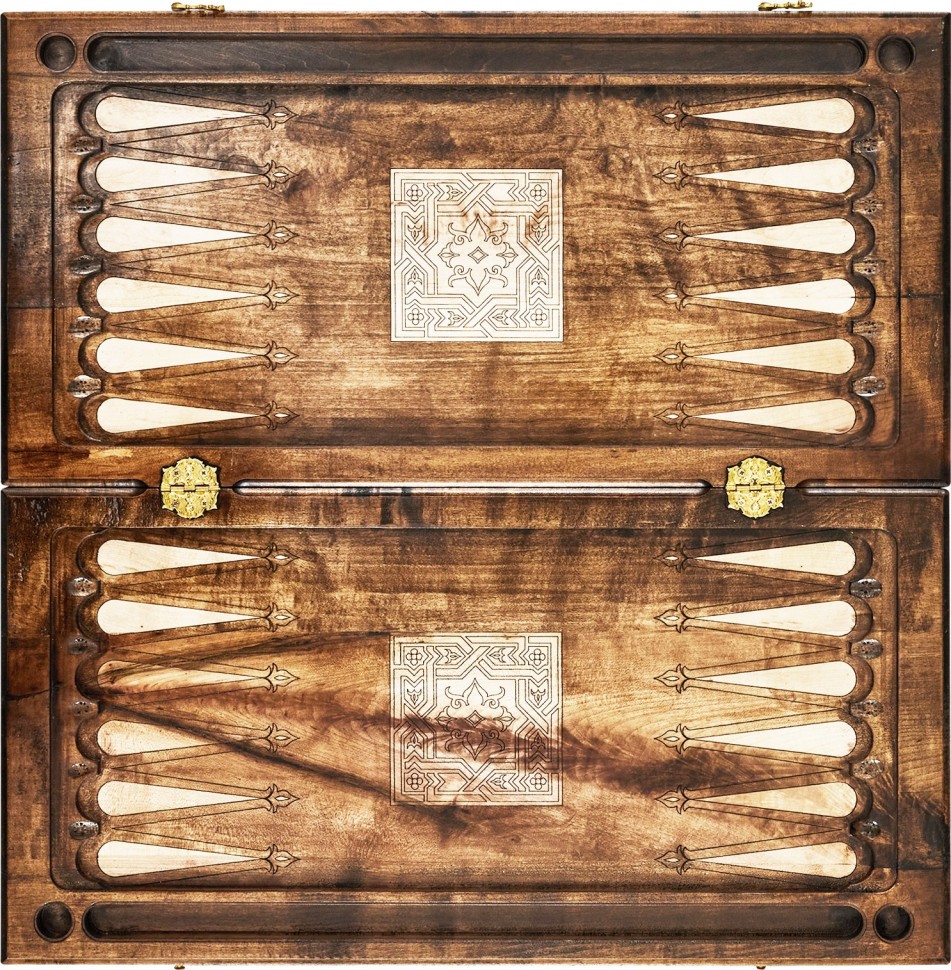 Нарды резные "Армянский узор 1", Mkhitaryan