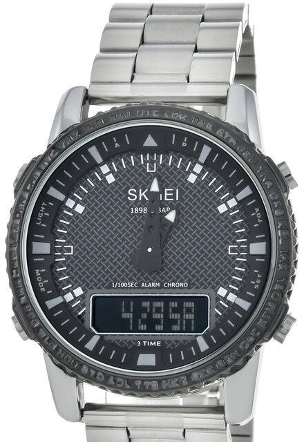 Наручные часы skmei 1898sibk silver/black