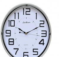 Настенные часы la minor 7411-В серебро