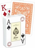 Карты &quot;Fournier 2818 orange&quot; 100% пластик