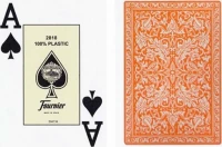 Карты &quot;Fournier 2818 orange&quot; 100% пластик