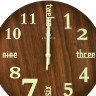 Настенные часы atlantis m6012-3 brown