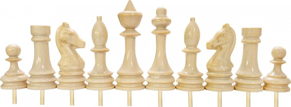 Шахматные фигуры "Стейниц" для слепых средние , Armenakyan