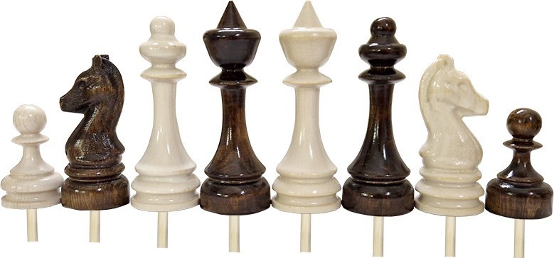 Шахматные фигуры "Стейниц" для слепых средние , Armenakyan