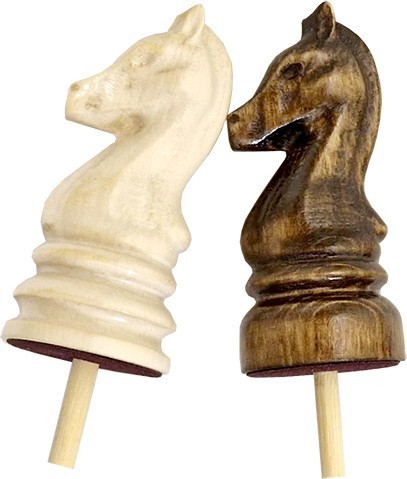 Шахматные фигуры "Стейниц" для слепых средние , Armenakyan