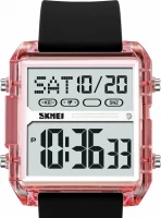 Наручные часы skmei 2246pk pink-transparent