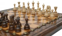 Шахматы + нарды резные &quot;Эндшпиль 1&quot; 40, Simonyan