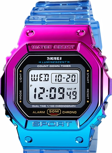 Наручные часы skmei 1622bu plating - blue