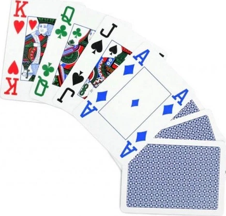 Карты "Copag 4 Colour (blue)"