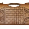 Нарды резные "Корона" с ручкой, Haleyan