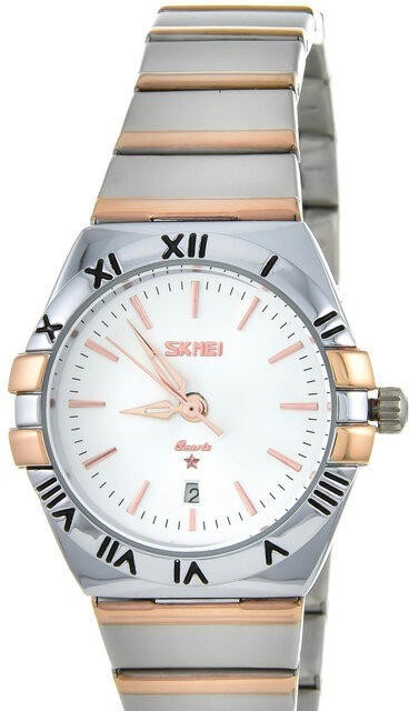 Наручные часы skmei 9257rgsisi-s rose gold/silver-silver (lady)
