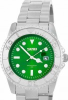 Наручные часы skmei 9295sign silver/green