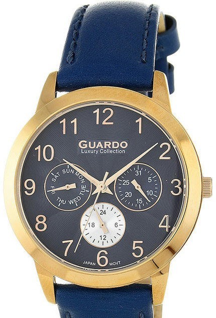 Наручные часы guardo s01871.8 тёмно-синий