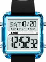 Наручные часы skmei 2246bu blue-transparent