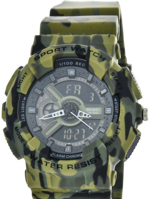 Наручные часы skmei 1689cmgn green camo