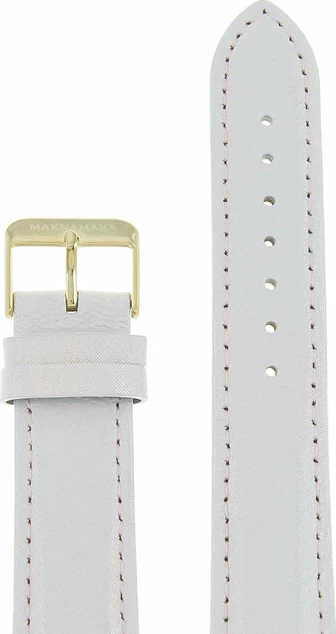 Ремешки maknamara 20 мм перламутр зол заст mp-201103