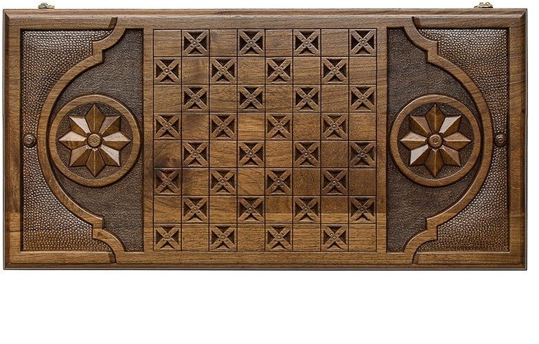 Нарды резные "Долина Арарата" 60, Haleyan