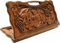 Нарды резные &quot;Всадник&quot; с ручкой, Haleyan