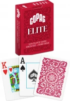 Карты &quot;1546 Elite Plastic Poker Size Jumbo Index red Single deck&quot;