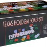 Набор для покера Holdem Light на 200 фишек с номиналом