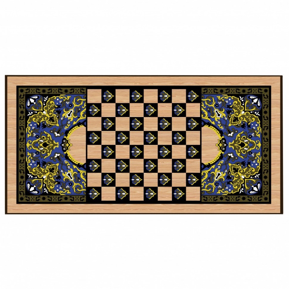 Нарды + Шашки Сирия Тадж-Махал большие (Россия, дерево, 60 см), Partida