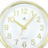 Настенные часы atlantis tld-35149 white/yellow gold