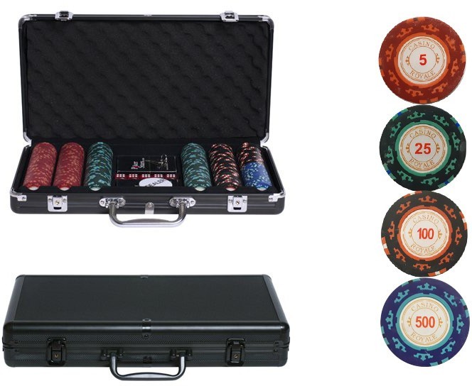 Набор для покера Casino Royale на 300 фишек